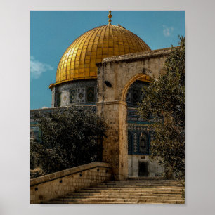 Al-Aqsa-moskee Poster