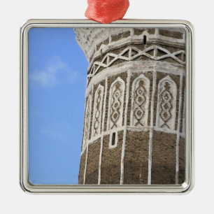 Al Bakiriya-moskee in het oude Sana'a, Jemen Metalen Ornament