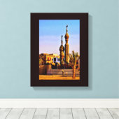 Al Balad Mosque Canvas Afdruk (Insitu (Houten vloer))