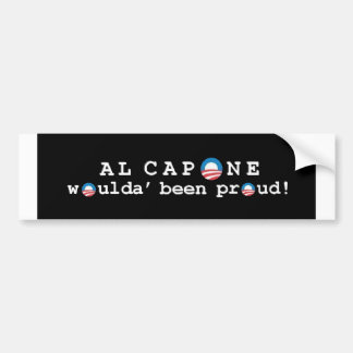 Al Capone's trots Bumpersticker