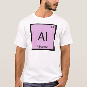 Al - Chemie van Tonijn Periodiek Systeem Symbool T-shirt