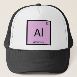 Al - Chemie van Tonijn Periodiek Systeem Symbool Trucker Pet