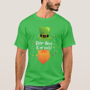 al dan niet met bijgeloof, St Patrick's Day, Lepre T-shirt
