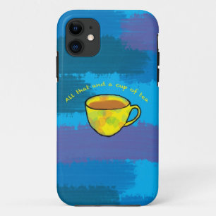 Al dat en een kopje thee iPhone draagtas 11 Hoesje