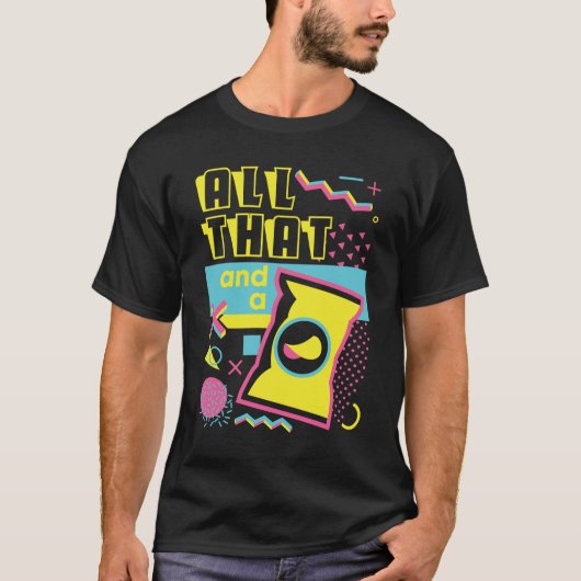 Al dat en een zak chips t-shirt (Voorkant)