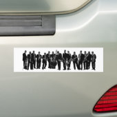 Al dat Jazz Bumpersticker (Op auto)