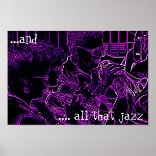 Al die jazz poster