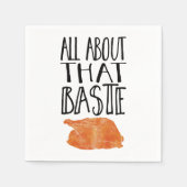 Al die Thanksgiving Turkije Servetten (Voorkant)