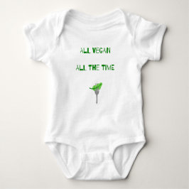 Al die tijd - Pro Vegan Baby Humor Romper