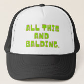 Al dit en Balding Trucker Pet (Voorkant)