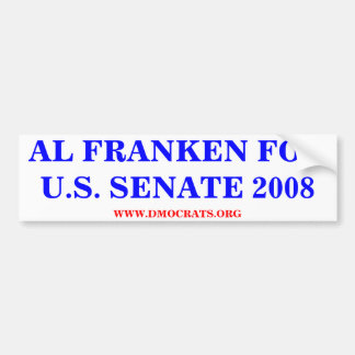 AL FRANKEN POUR Sticker DU SÉNAT DES ÉTATS-UNIS 20