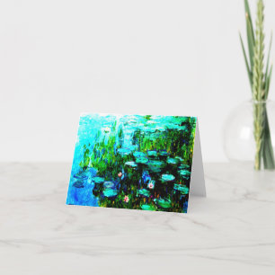 Al Gelegenheid Monet "Nympheas " Kaart