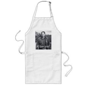 Al Gore 2008 Apron Lang Schort