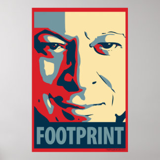 Al Gore - Footprint: Poster van het OHP