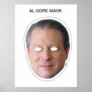 Al Gore-masker Poster