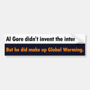 Al Gore vond de internet Bumpersticker niet uit