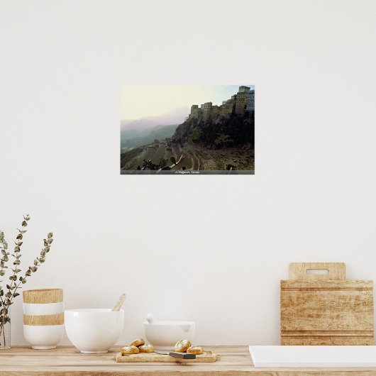 Al Hajjarah, Jemen Poster (Keuken)