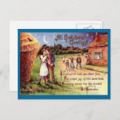 Al Halloween Greeting Couple Briefkaart (Voorkant / Achterkant)