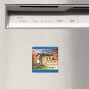  Al Halloween Greeting Couple Magneet