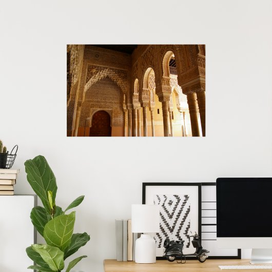 Al Hambra Hall Poster (Thuiskantoor)