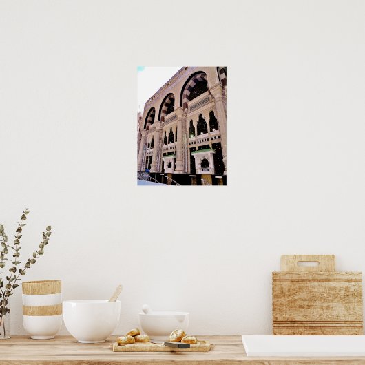 Al Haram Mosque Poster (Keuken)