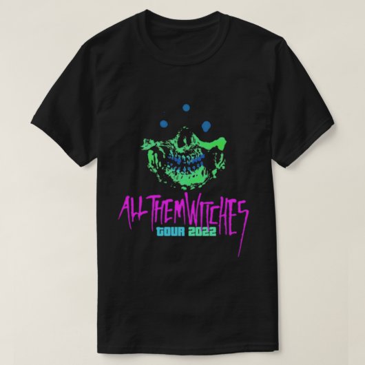 AL HEN WITCHES TOUR 2022 T-SHIRT (Design voorkant)