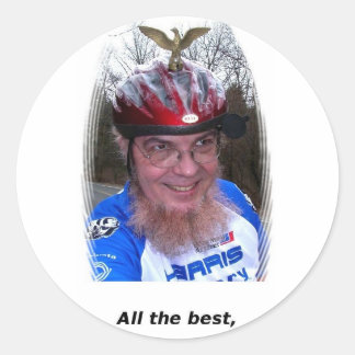 Al het beste, ronde sticker