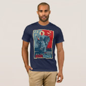 Al het hemel van het T-shirt van God-King Obama (Voorkant volledig)