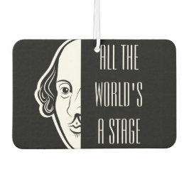 Al het podium van Shakespeare citeert de theater Luchtverfrisser