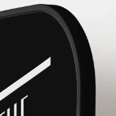 Al het podium van Shakespeare citeert de theater Pickleball Paddle (Links Detail)