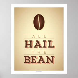 Al het Poster van de Bean Kunst