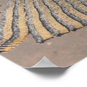 Al je spullen in een rij poster (Hoek)