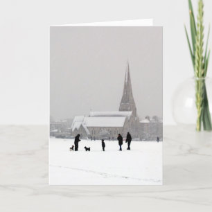 Al Kerk van Heiligen, Blackheath Feestdagen Kaart