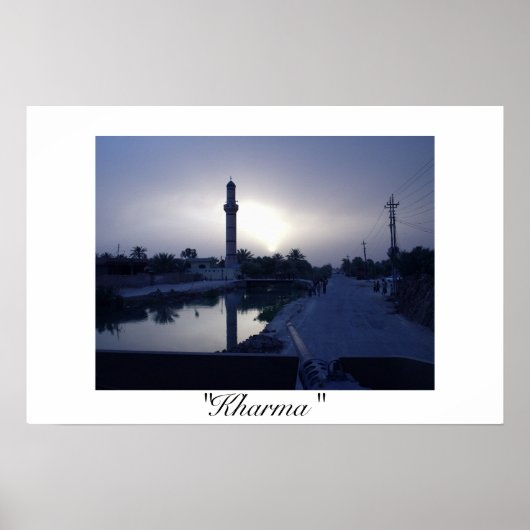 Al Kharma Poster (Voorkant)