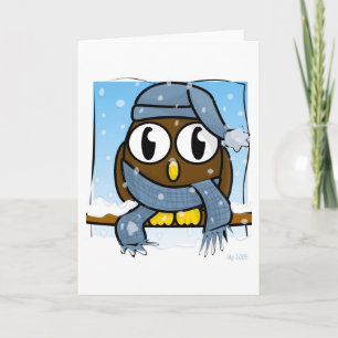 Al Let Winter Feestdagen Kaart