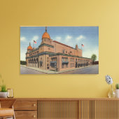 Al Malaikah Temple & Shrine Auditorium Canvas Afdruk (Insitu (Woonkamer))