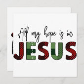 Al mijn hoop is in Jezus is het beste geschenk ooi (Voorkant / Achterkant)