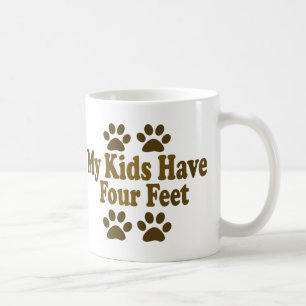 Al mijn Kinderen hebben vier Feet Koffiemok