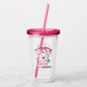 Al mijn | Leuke affirmaties | Polar Beer Acryl Drinkbeker (Achterkant)