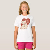 Al Mijn Liefde Tabby Kat T-shirt (Voorkant volledig)