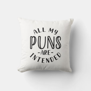 Al mijn puns zijn bedoeld kussen