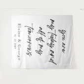 Al mijn Tomorrows Wedding Photo Prop Backdrop Wandkleed (Voorkant (horizontaal))