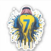 AL NASSR-FOOTBALL STICKER (Voorkant)