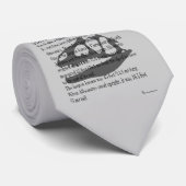 Al-o-Sawr-nous cravate grise principale de (Roulé)