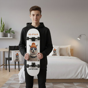 AL-PACO   Op maat gemaakte stedelijke Alpaca-skate Skateboard