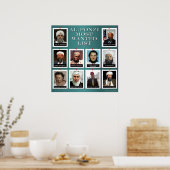 AL-PONZI MEEST GEWENSTE LIJST POSTER (Keuken)