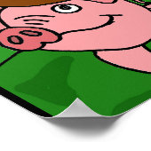 AL- Poster voor de folkkunst van wilde dieren (Hoek)