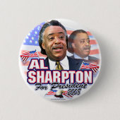 Al Sharpton 08 Button  (Voorkant)