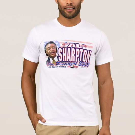 Al Sharpton 08 Shirt  (Voorkant)