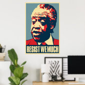 Al Sharpton "Resist we many" Obama Parody Poster (Thuiskantoor)